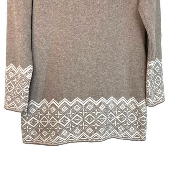 Cynthia Rowley Southwestern Aztec Sweater Cardigan - Picture 7 of 7